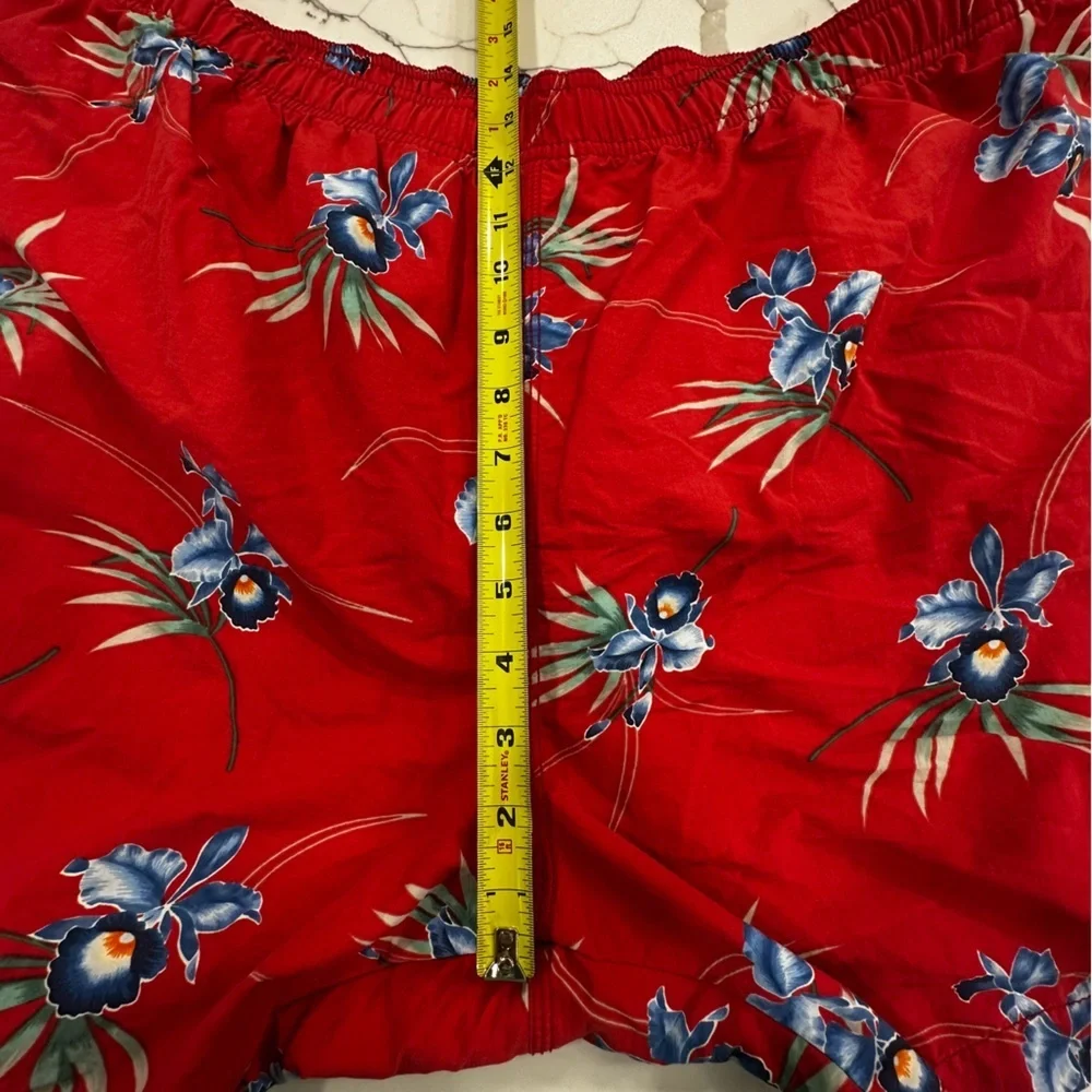 Tommy Bahama Relax Orchid Groves Swim Shorts Floral Print XL Nylon Board Shorts